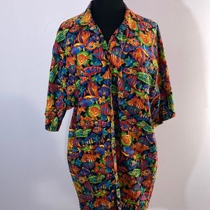 Vintage Toucan Dance Hawaiian Shirt
